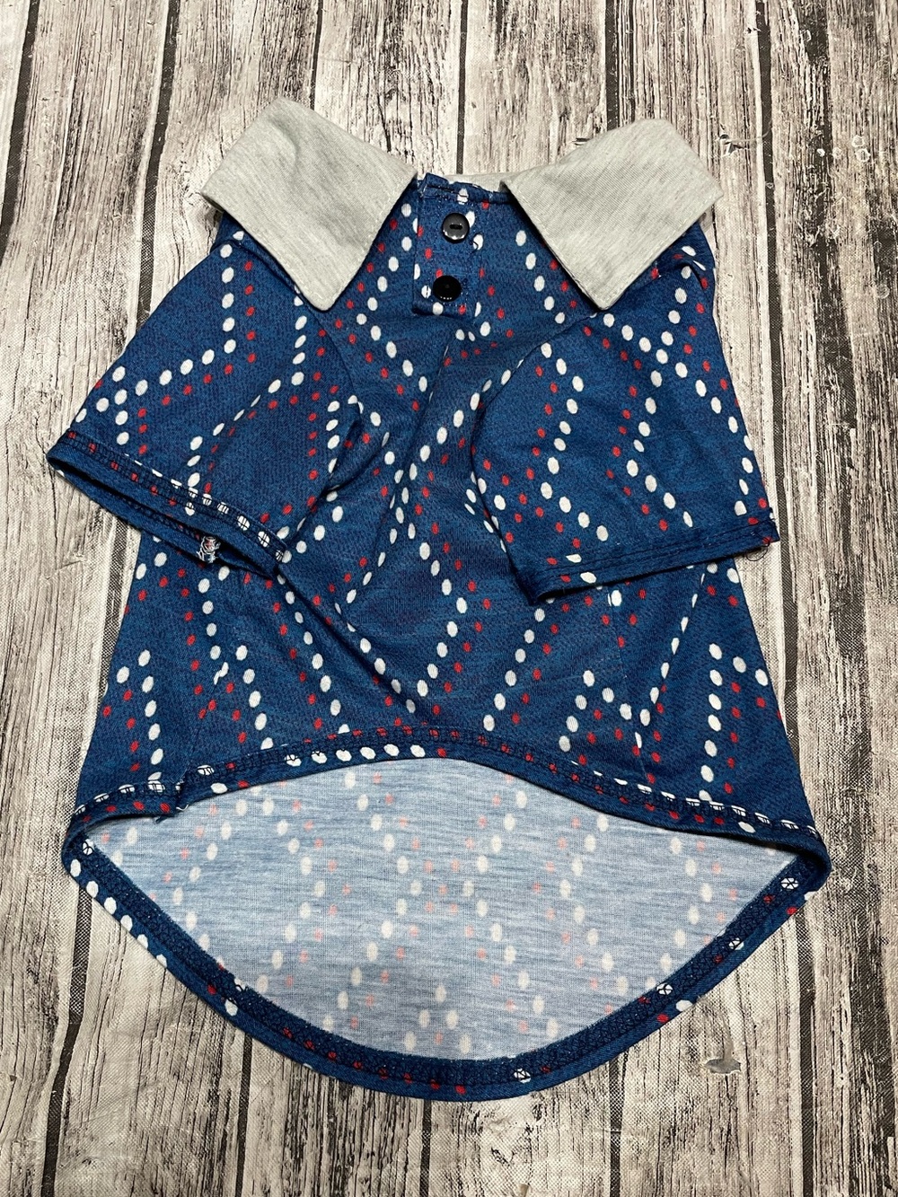 Medium Polo Collared Shirt for Dogs By Jessica Simpson